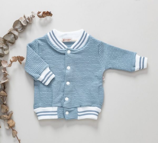 jaqueta bomber para bebe jaqueta infantil azul unissex inverno loja online melhor loja para comprar na internet