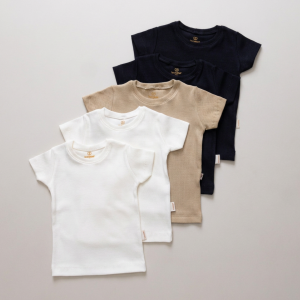 Kit 5 Camisetas Bebê Unissex T- Shirt