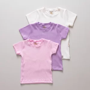 Kit 3 Camisetas Bebê Unissex T- Shirt