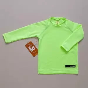 Camiseta Manga Longa com Proteção UV50 - Verde Neon