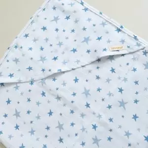 Toalha de Banho com Capuz - Estrelinhas