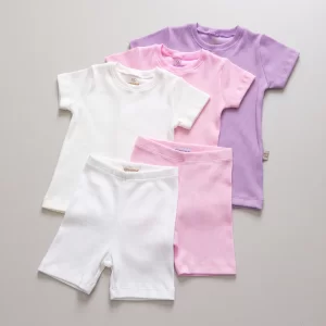 Kit 3 Conjuntos Unissex T- Shirt e Shorts